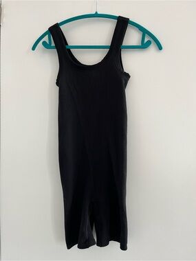Black SPANX - Ribbed Tank Jumpsuit